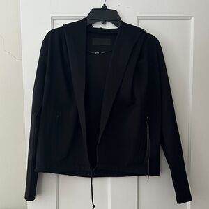 Blank NYC Black Women's stretch cotton jacket